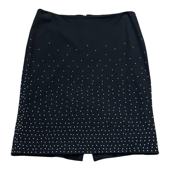White House Black Market Dresses & Skirts - White House Black Market Studded Pencil Skirt Size 4 Knee Length Ponte Knit